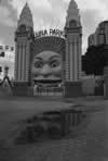 Luna park reflection - click to enlarge